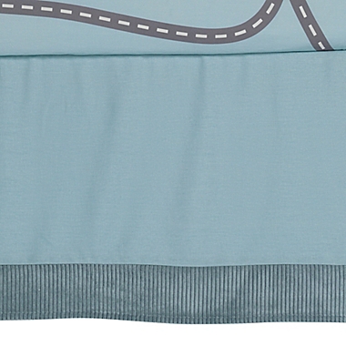 Lambs &amp; Ivy&reg; Car Tunes 4-Piece Crib Bedding Set in Blue. View a larger version of this product image.