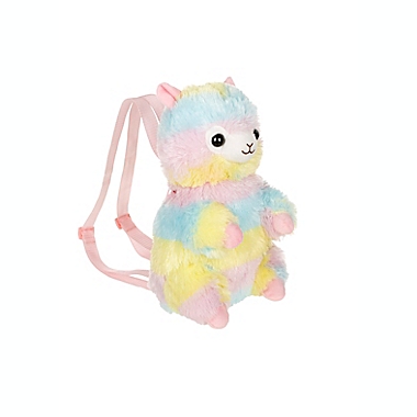 Amuse&reg; Rainbow Alpaca Backpack. View a larger version of this product image.