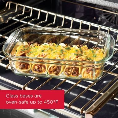 Rubbermaid&reg; Brilliance 10-Piece Glass Storage Containers Set. View a larger version of this product image.