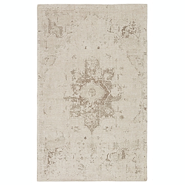Barclay Butera Malibu Canyon Rug in Ivory/Light Grey Rug. View a larger version of this product image.