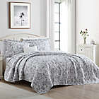 Alternate image 1 for Branch Toile 2-Piece Twin Reversible Quilt Set in Grey