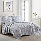 Alternate image 2 for Branch Toile 2-Piece Twin Reversible Quilt Set in Grey