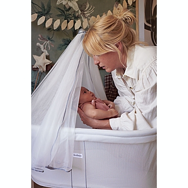 BABYBJORN&reg; Cradle Canopy in White. View a larger version of this product image.