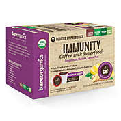 BareOrganics&reg; Immunity Coffee Pods for Single Serve Coffee Machines 12-Count
