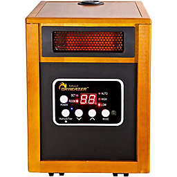 Dr. Infrared Heater™ 1500 watt Heater with Humidifier in Cherry