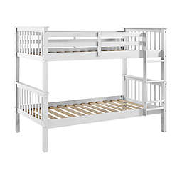 Forest Gate™ Twin over Twin Solid Wood Bunk Bed