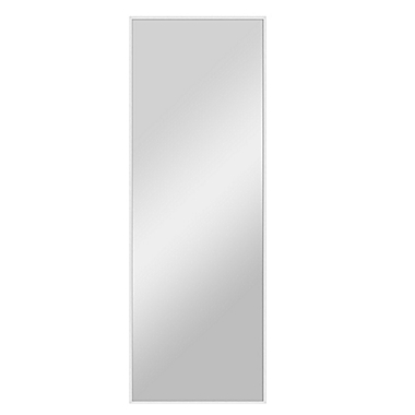 Neutype 64-Inch x 21-Inch Rectangular Full-Length Floor Mirror in White. View a larger version of this product image.