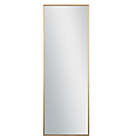 Alternate image 5 for Neutype 64-Inch x 21-Inch Rectangular Full-Length Floor Mirror in Gold