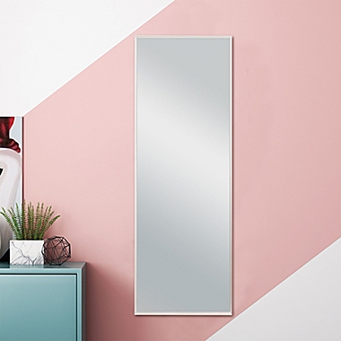 Neutype 64-Inch x 21-Inch Rectangular Full-Length Floor Mirror in Silver. View a larger version of this product image.