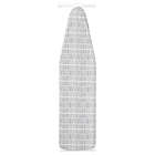 Alternate image 0 for Simply Essential&trade; Stripe and Sticks Ironing Board Cover in Grey/White