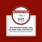 Alternate image 7 for Zenna Home Smart Fit Suede Furniture Slipcover Collection