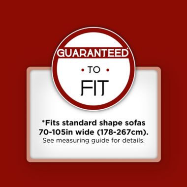 Zenna Home Smart Fit Suede Furniture Slipcover Collection. View a larger version of this product image.