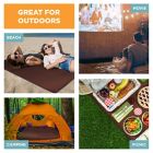 Alternate image 7 for Zenna Home Smart Fit Plush 3-Piece Waterproof Loveseat Cover in Garnet