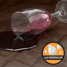 Alternate image 9 for Zenna Home Smart Fit Plush 3-Piece Waterproof Loveseat Cover in Garnet