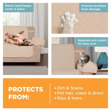 Zenna Home Smart Fit Waterproof Furniture Cover Collection. View a larger version of this product image.