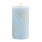 Alternate image 0 for Luminara&reg; Moving Flame&reg; 6.5-Inch Blue Turtle Real-Flame Effect Pillar Candle