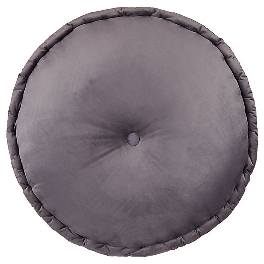 Alternate image 1 for Wild Sage™ Ines Round Floor Cushion in Grey