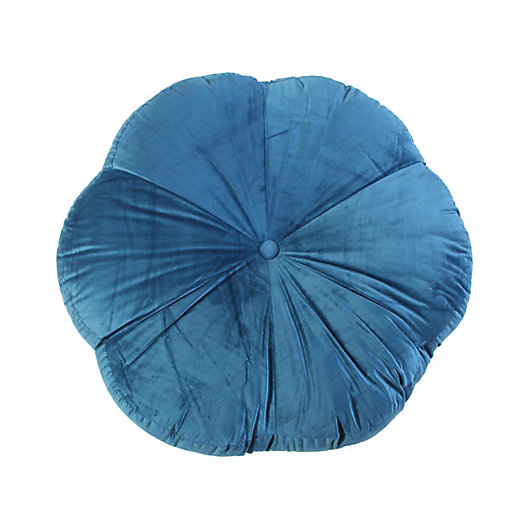 Alternate image 1 for Wild Sage™ Annibel Flower Floor Cushion in Dark Teal