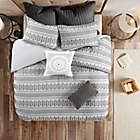 Alternate image 2 for INK+IVY Rhea 3-Piece Full/Queen Comforter Set in Grey
