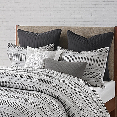 INK+IVY Rhea 3-Piece Full/Queen Comforter Set in Grey. View a larger version of this product image.