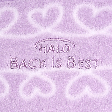HALO&reg; Small 2-in-1 SleepSack&reg; Heartline Microfleece Swaddle in Pink. View a larger version of this product image.