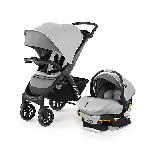 Alternate image 1 for Chicco® Bravo® LE Trio Travel System in Driftwood