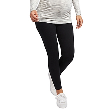 Motherhood Maternity&reg; Medium Secret Fit Belly Maternity Jeggings in Black. View a larger version of this product image.