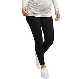 Motherhood Maternity® Small Secret Fit Belly Skinny Maternity Ankle Jegging in Black