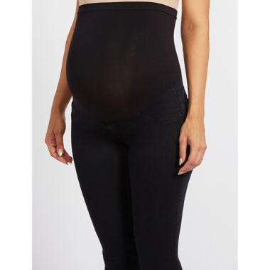 Motherhood Maternity&reg; Medium Secret Fit Belly Maternity Jeggings in Black. View a larger version of this product image.