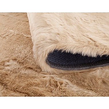 Abacasa Mink 8&#39; x 10&#39; Faux Fur Area Rug. View a larger version of this product image.