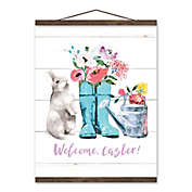 Welcome Easter 16x20 Hanging Canvas