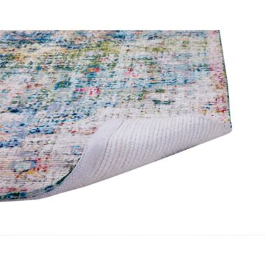 Abacasa Rose Biscayne Rug in Blue. View a larger version of this product image.