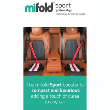 mifold Sport Grab-and-Go Booster Car Seat. View a larger version of this product image.