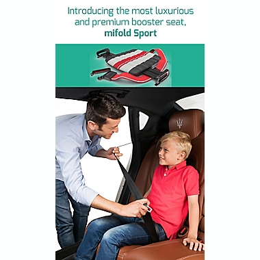 mifold Sport Grab-and-Go Booster Car Seat. View a larger version of this product image.