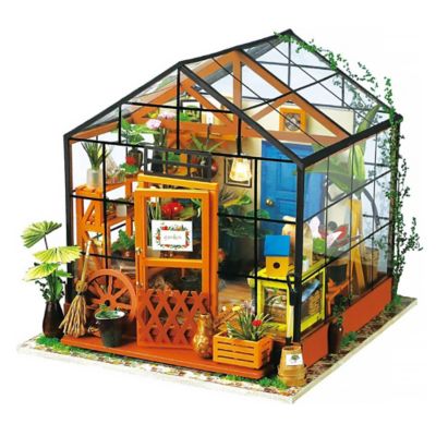 Cathy&#39;s Flower House DIY Miniature Dollhouse 231-Piece 3D Puzzle