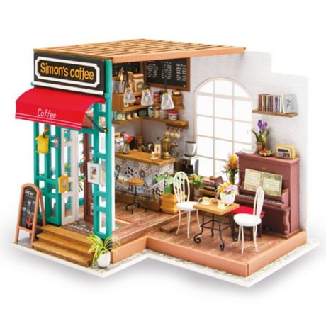 simon's coffee shop model kit