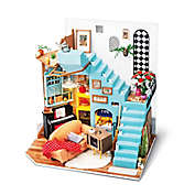 Joy&#39;s Living Room 214-Piece 3D DIY Mini Dollhouse Puzzle