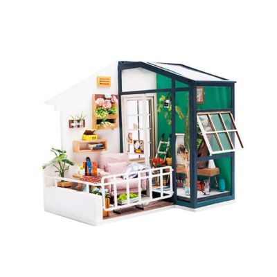 Hands Craft Balcony Daydreaming DIY 3D Mini Dollhouse