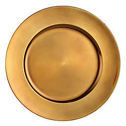 Simply Essential&trade; Charger Plates in Bronze (Set of 6)