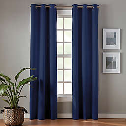 Simply Essential™ Robinson Grommet 100% Blackout Window Curtain Panels (Set of 2)