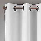 Alternate image 1 for Simply Essential&trade; Robinson 84-Inch Grommet Blackout Curtain Panels in White (Set of 2)