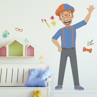 Roommates Build Your Own Robot Kids Room Peel & Stick Wall Decals 