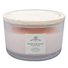 Alternate image 0 for Bee &amp; Willow&trade; Sardinian Rosemary 14 oz. Wood-Wick Glass Candle in Pink