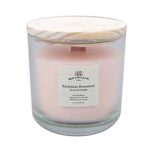 Alternate image 1 for Bee & Willow™ Sardinian Rosemary 12 oz. Glass Candle