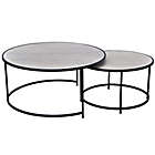 Alternate image 3 for Bee &amp; Willow&trade; 2-Piece Round Nesting Coffee Table Set in Light Natural