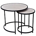 Alternate image 0 for Bee &amp; Willow&trade; 2-Piece Round Nesting Side Table Set in Light Natural