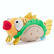 BARK Ernesto the Fish Taco Squeaker Dog Toy in Tan/Orange