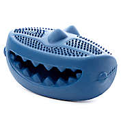 BARK Super Chewer Hammer Fed Shark Dog Toy in Blue