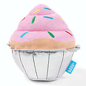 BARK Mutts Have List Squeak Tooth Cupcake Dog Toy
