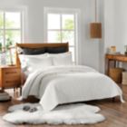 Alternate image 1 for UGG&reg; Dawn 3-Piece King Quilt Set in White